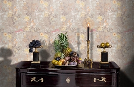 Обои FL6 012 фото в интерьере гостиной превью