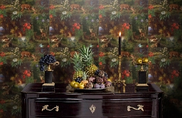 Обои FL9 011 фото в интерьере гостиной превью