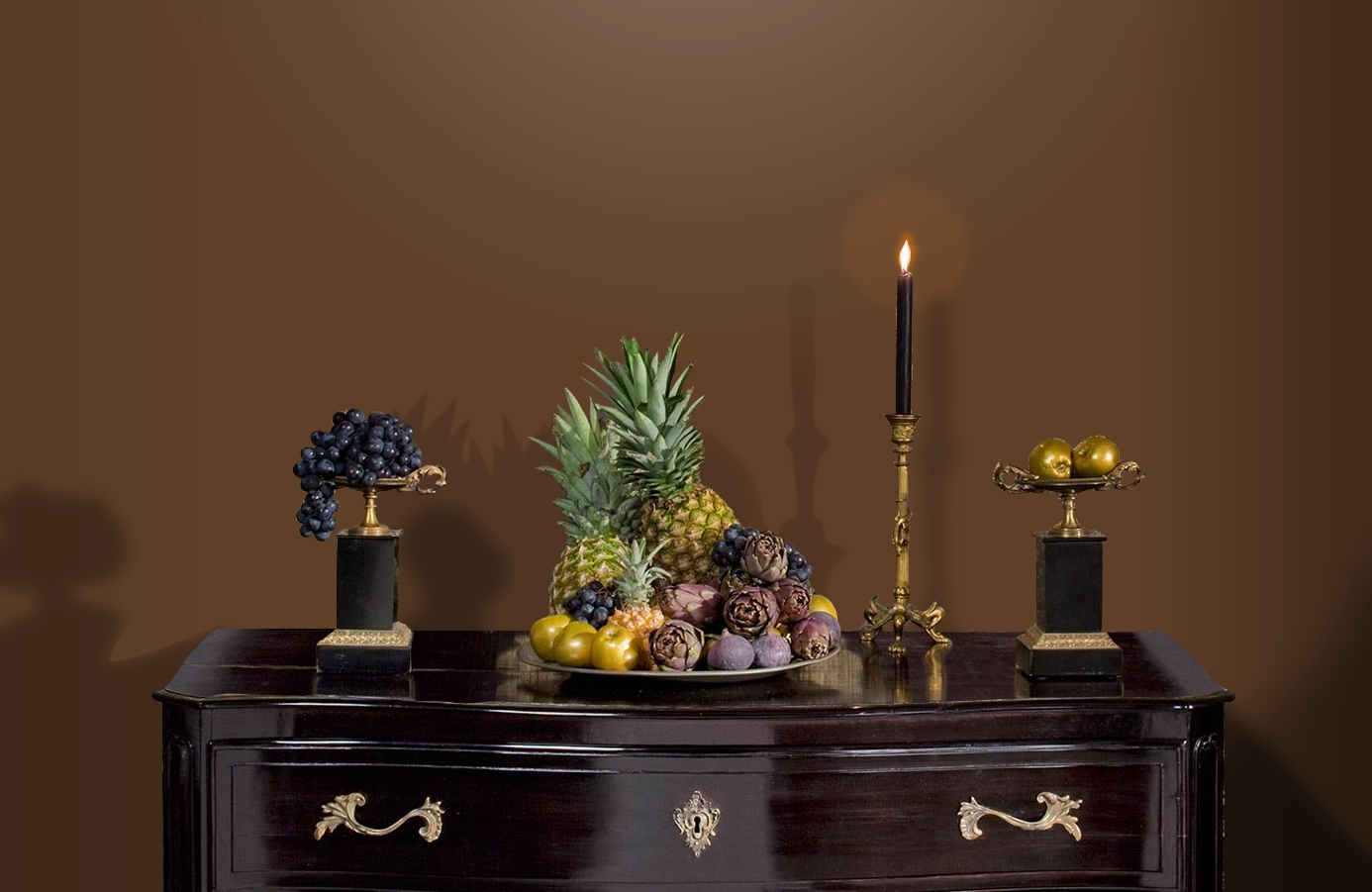 Обои AM7 009/4 фото в интерьере гостиной