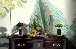 Обои PS41804 фото в интерьере гостиной превью