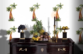 Обои FR90306M фото в интерьере гостиной превью