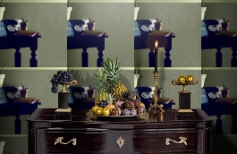 Обои RD06700 фото в интерьере гостиной превью