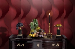 Обои 46409 фото в интерьере гостиной превью