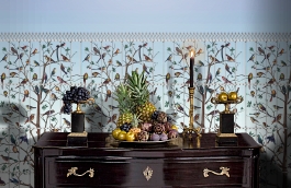 Обои 97/7021 фото в интерьере гостиной превью