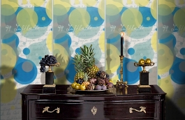 Обои 46101 фото в интерьере гостиной превью