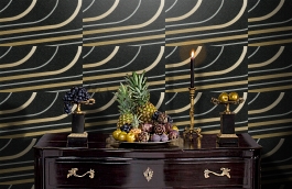 Обои 55070 фото в интерьере гостиной превью