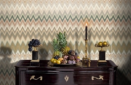 Обои 20065 фото в интерьере гостиной превью