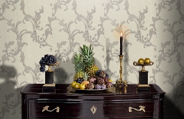 Обои 145-094-03 фото в интерьере гостиной превью