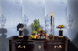 Обои 11FR-O фото в интерьере гостиной превью