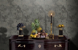 Обои 1108-4 фото в интерьере гостиной превью