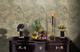 Обои 1108-6 фото в интерьере гостиной превью