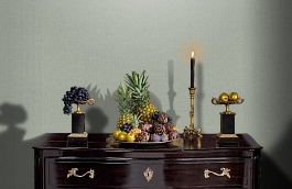 Обои 1110-3 фото в интерьере гостиной превью