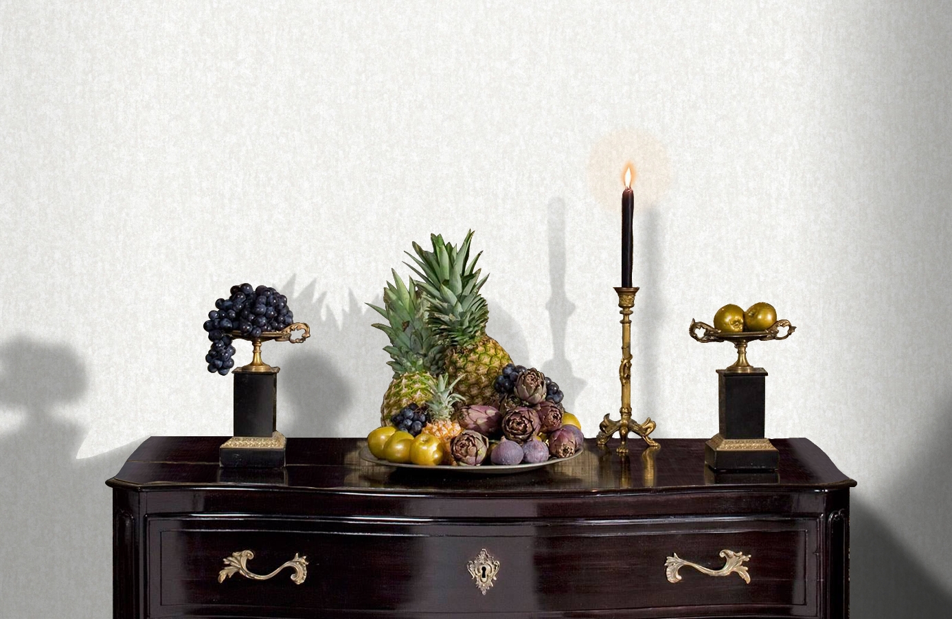 Обои 1203-1 фото в интерьере гостиной