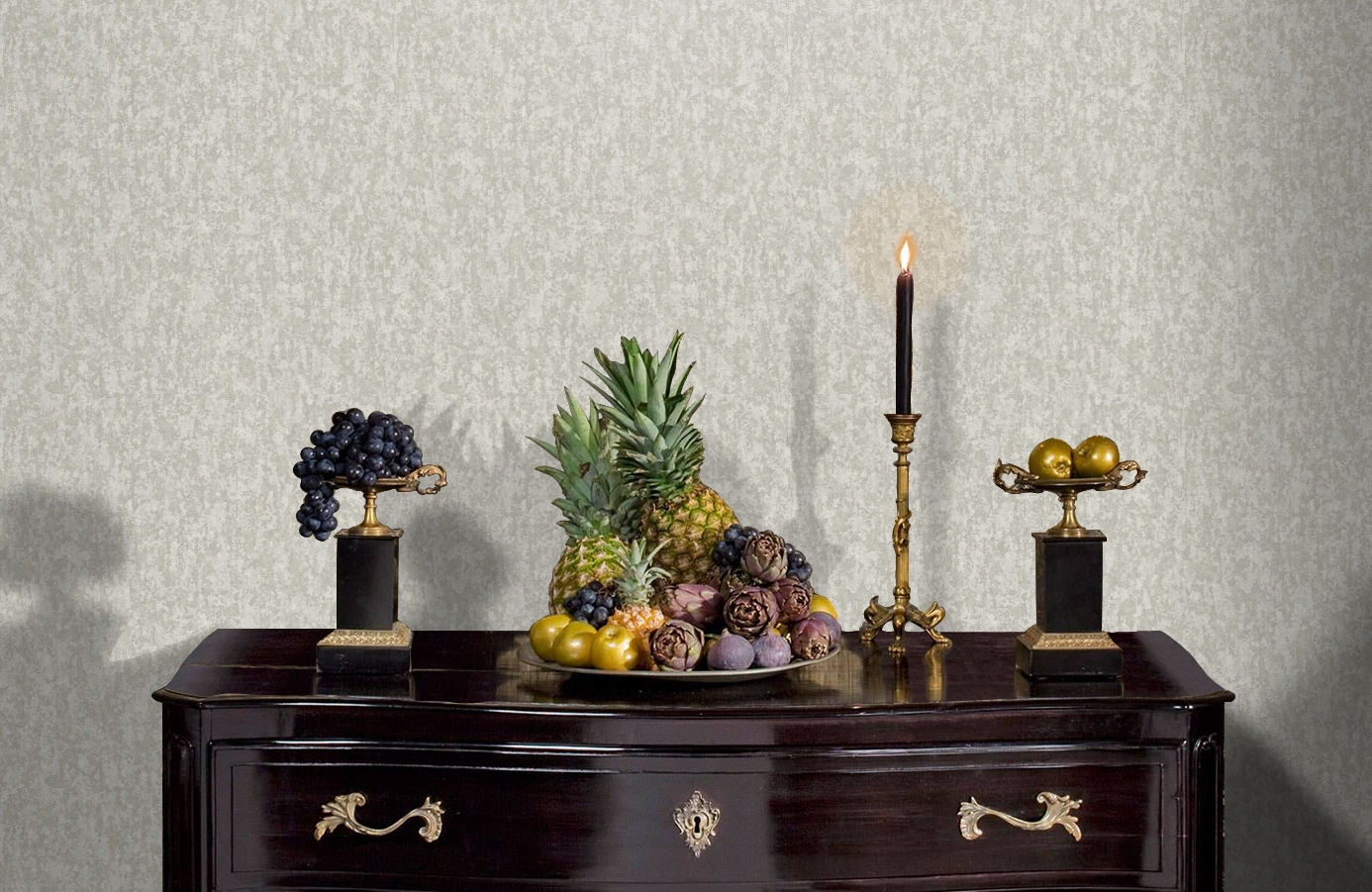 Обои 1203-3 фото в интерьере гостиной