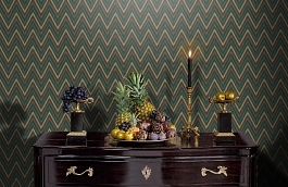 Обои 1509-5 фото в интерьере гостиной превью