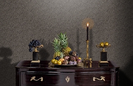 Обои 1600-4 фото в интерьере гостиной превью