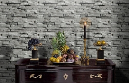 Обои 1603-3 фото в интерьере гостиной превью