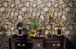 Обои 1604-2 фото в интерьере гостиной превью