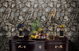 Обои 1604-3 фото в интерьере гостиной превью