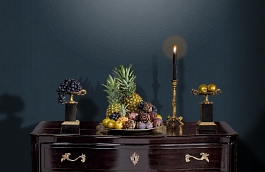 Обои 1609-4 фото в интерьере гостиной превью