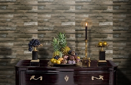 Обои 1612-3 фото в интерьере гостиной превью