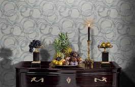 Обои 1614-3 фото в интерьере гостиной превью