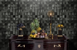 Обои 1615-4 фото в интерьере гостиной превью