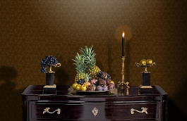 Обои 1616-4 фото в интерьере гостиной превью