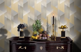 Обои 1617-2 фото в интерьере гостиной превью