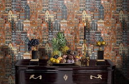 Обои 1618-3 фото в интерьере гостиной превью