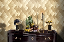 Обои 1619-1 фото в интерьере гостиной превью