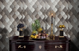 Обои 1619-3 фото в интерьере гостиной превью