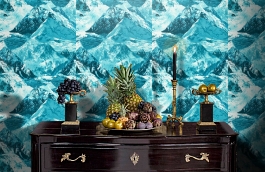 Обои 1622-2 фото в интерьере гостиной превью