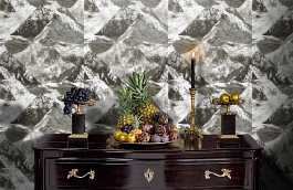 Обои 1622-3 фото в интерьере гостиной превью