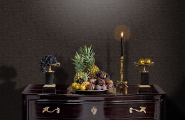 Обои 1623-16 фото в интерьере гостиной превью