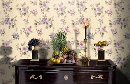 Обои 2610-3 фото в интерьере гостиной превью