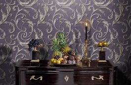 Обои 2612-3 фото в интерьере гостиной превью