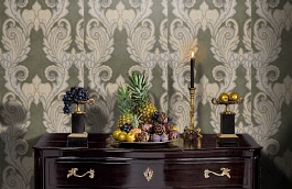 Обои 2622-2 фото в интерьере гостиной превью