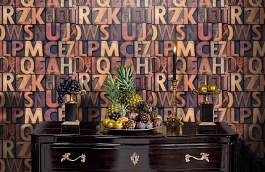 Обои 4704-4 фото в интерьере гостиной превью