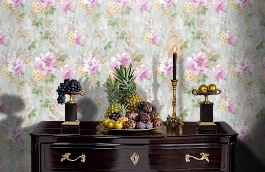 Обои 4708-1 фото в интерьере гостиной превью