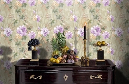 Обои 4708-2 фото в интерьере гостиной превью