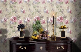 Обои 4708-4 фото в интерьере гостиной превью