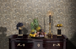 Обои 4711-3 фото в интерьере гостиной превью