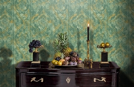 Обои 4713-3 фото в интерьере гостиной превью