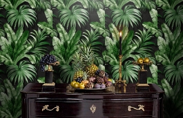 Обои 4714-5 фото в интерьере гостиной превью