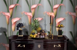 Обои 54139-10 фото в интерьере гостиной превью