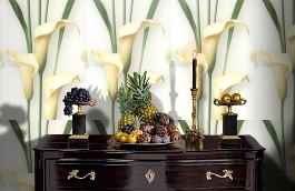 Обои 54139-3 фото в интерьере гостиной превью