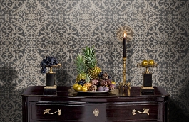 Обои 54141-7 фото в интерьере гостиной превью