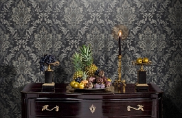 Обои 54148-7 фото в интерьере гостиной превью