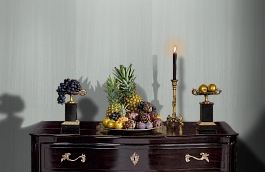 Обои 54149-1 фото в интерьере гостиной превью